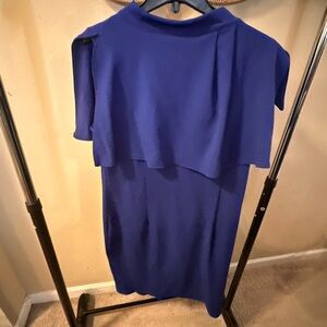 Elegant Blue Women's Dress